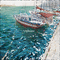 dolceluna summer spring animated background boat - GIF animasi gratis GIF animasi