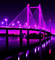 Rena pink Bridge Brücke Water Hintergrund - bezmaksas png animēts GIF