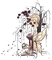 Goth Fairy Moon Skull Death Tree - darmowe png animowany gif