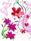 image encre animé papillon fleurs - Darmowy animowany GIF animowany gif