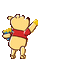 Ok Winnie Pooh - Бесплатный анимированный гифка анимированный гифка