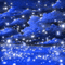 Y.A.M._Fantasy Sky clouds Landscape blue - GIF animado grátis Gif Animado