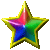 Kaz_Creations Animated Stars Star Colours - 免费动画 GIF 动画 GIF