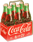 soave deco  text coca cola bottle red  green - PNG gratuit GIF animé