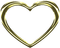 gold heart - png gratis GIF animasi