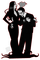 Morticia and Gomez - Free PNG Animated GIF