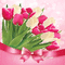 soave background animated flowers spring woman's - Бесплатный анимированный гифка анимированный гифка