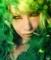 image encre couleur femme visage papillon edited by me - PNG gratuit GIF animé
