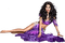 kvinna-lila-----woman--purple - gratis png animeret GIF