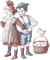 soave children vintage couple friends spring - 免费PNG 动画 GIF