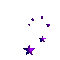 نجوم - Bezmaksas animēts GIF animēts GIF