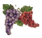 Grapes Fruit Gif - Bogusia - Бесплатный анимированный гифка анимированный гифка