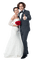 Kaz_Creations Couples Couple Bride & Groom  Wedding - kostenlos png Animiertes GIF
