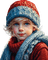 loly33 enfant hiver - png gratis GIF animado