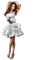 woman in white dress sunshine3 - GIF animasi gratis
