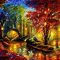kikkapink fantasy autumn background animated - GIF เคลื่อนไหวฟรี GIF แบบเคลื่อนไหว