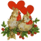 Kaz_Creations Deco Valentine Heart Love Birds - PNG gratuit GIF animé