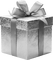 Gift.Box.Silver - PNG gratuit GIF animé