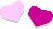 Oldweb webcore pixel lovecore pink hearts - GIF animé gratuit GIF animé