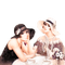Ladies coffee time - безплатен png анимиран GIF