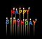 happy birthday - PNG gratuit GIF animé