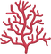 dolceluna red deco underwater coral - 免费PNG 动画 GIF