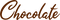 Chocolate Text - Bogusia - bezmaksas png animēts GIF