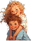 couple enfants - Nemokamas animacinis gif