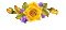 Fleur jaune (stamp clem27)