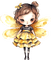 ♡§m3§♡ child yellow bee cute spring - фрее пнг анимирани ГИФ