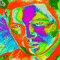 elvis presley multicolor  gif bg  fond - Безплатен анимиран GIF анимиран GIF