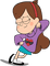 Gravity Falls - Mabel ♥ - nemokama png animuotas GIF