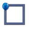 Small Blue Frame - gratis png animerad GIF