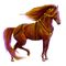 brown fantasy horse - png grátis Gif Animado