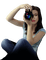 woman with camera bp - δωρεάν png κινούμενο GIF