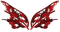 deco fantasy wings png tube kikkapink red - Free PNG Animated GIF
