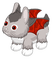 Webkinz Vampire Bunny - zadarmo png animovaný GIF