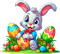 Easter hare by nataliplus - Nemokamas animacinis gif