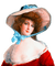 woman with hat milla1959 - PNG gratuit GIF animé