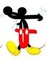 image encre lettre F Mickey Disney edited by me - ilmainen png animoitu GIF