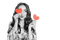 kikkapink woman valentine - zadarmo png animovaný GIF