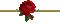 red rose deco border - GIF เคลื่อนไหวฟรี GIF แบบเคลื่อนไหว