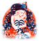 soave woman halloween witch fashion pumpkin - Free PNG Animated GIF