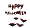 halloween text letter word - GIF animasi gratis GIF animasi