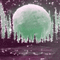 Y.A.M._Fantasy Landscape moon background - GIF animado grátis Gif Animado
