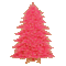 pink Christmas tree - Бесплатный анимированный гифка анимированный гифка