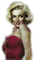 Marilyn Monroe - png gratis GIF animado