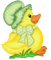 Kaz_Creations Easter Deco Chick - ilmainen png animoitu GIF