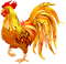 Kaz_Creations Animals Rooster - 無料png アニメーションGIF