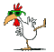 chicken dancing - Ingyenes animált GIF animált GIF